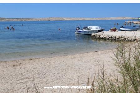 Apartamenty ANA wyspa Pag Chorwacja