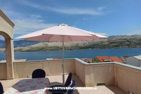 Apartamenty MM wyspa Pag Chorwacja