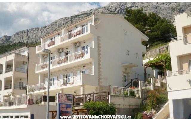 Willa Mily - nocleg Baska Voda Chorwacja