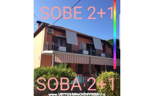 Apartamenty i Pokoje Ivo - nocleg Bibinje Chorwacja