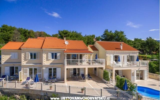 Kompleks Mirula - nocleg eiland Brac Chorwacja