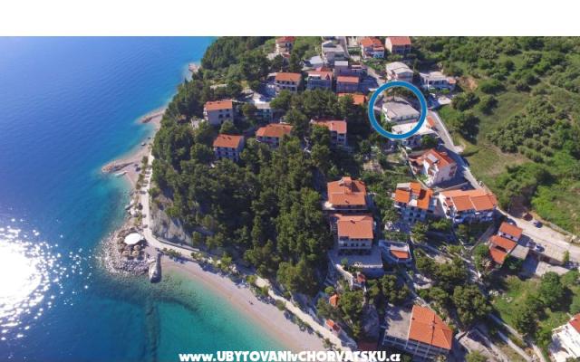 Apartamenty Hrvoje - nocleg Brela Chorwacja