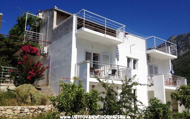 Apartamenty Dubravka Lozic - nocleg Gradac – Podaca Chorwacja