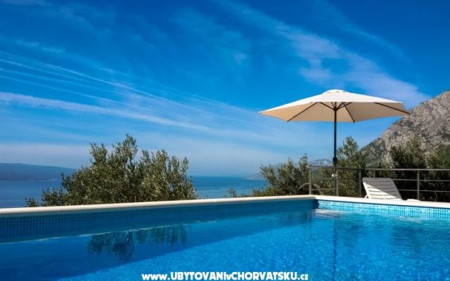 Apartamenty z basenem - nocleg Makarska Chorwacja