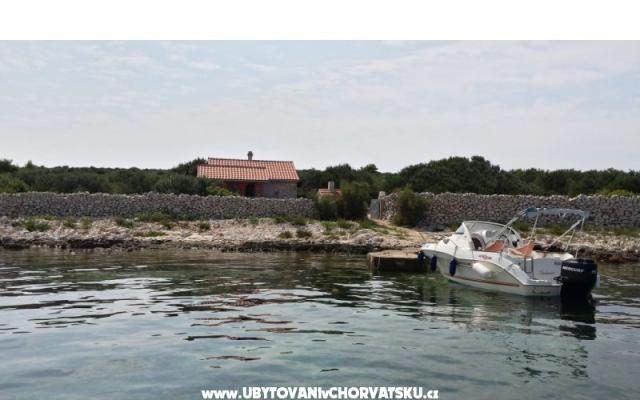 Robinzon house Kornati-Gangaro - nocleg eiland Murter Chorwacja