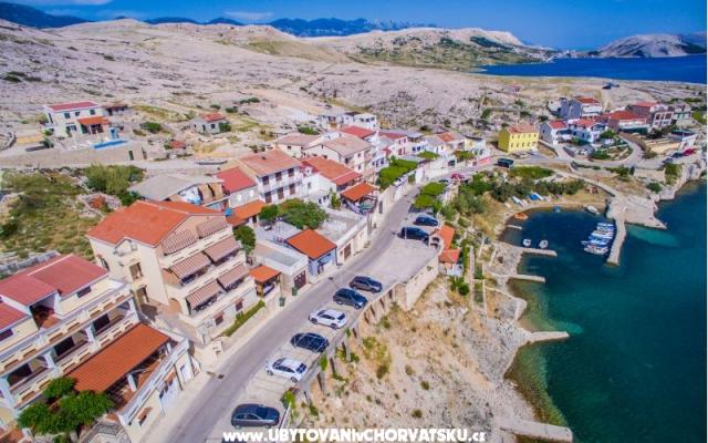 Apartamenty Komešić - nocleg Novalja - Pag Chorwacja