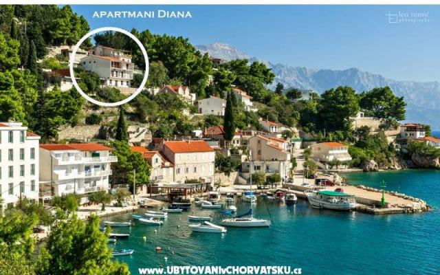 Apartamenty Diana - nocleg Omis Chorwacja