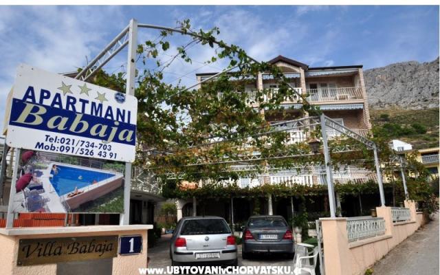 Apartamenty Babaja - nocleg Omis Chorwacja