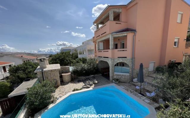 Ana apartments &amp; pool - nocleg eiland Pag Chorwacja