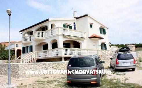 Apartamenty Kovačić - Villa Mila - nocleg eiland Pag Chorwacja