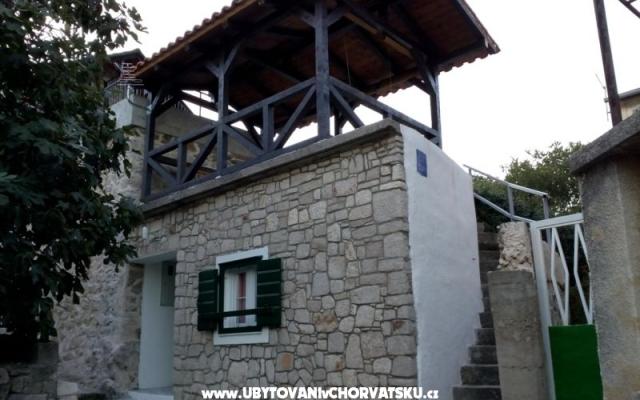 Apartament - kamena kuća  Šparoga - nocleg Tisno Chorwacja