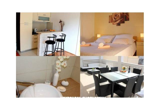 Apartamenty Juricev 100m to the beach - nocleg Vodice Chorwacja